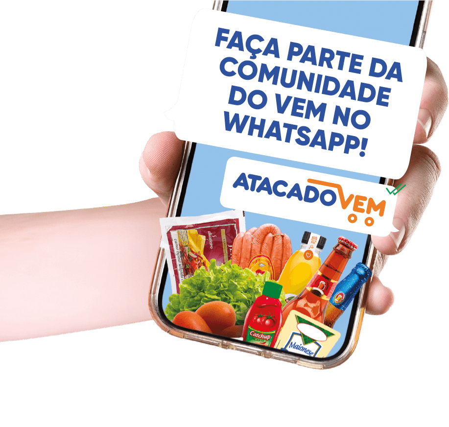Faça parte da comunidade do vem no Whatsapp!