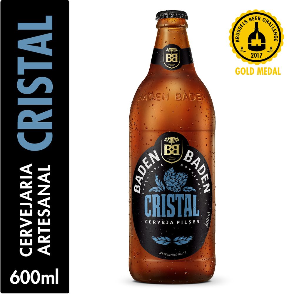 Cerveja Baden Baden Cristal 600Ml é aqui no Atacado Vem